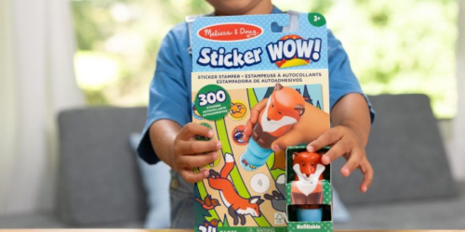 Melissa & Doug Sticker Wow Activity Pads from $5.63 on Amazon (Reg. $13)