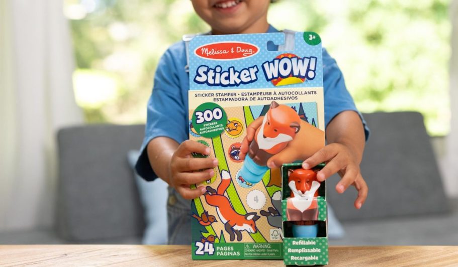 Melissa & Doug Sticker Wow Activity Pads from $5.63 on Amazon (Reg. $13)