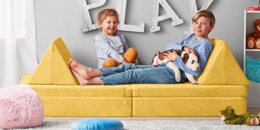 Kids Explorer Sofa Only $89.98 on SamsClub.com | Over $150 Less Than a Nugget Couch!