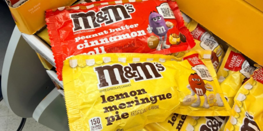 New M&M’s Bakery Collection Flavors Spotted (Lemon Meringue Pie, Cinnamon Roll & More!)