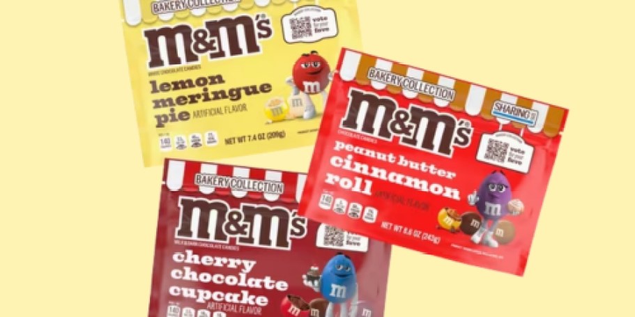 NEW M&M’s Bakery Collection: Favorite & Reimagined Desserts in M&M Form!