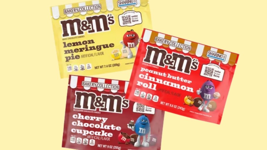 NEW M&M’s Bakery Collection: Favorite & Reimagined Desserts in M&M Form!