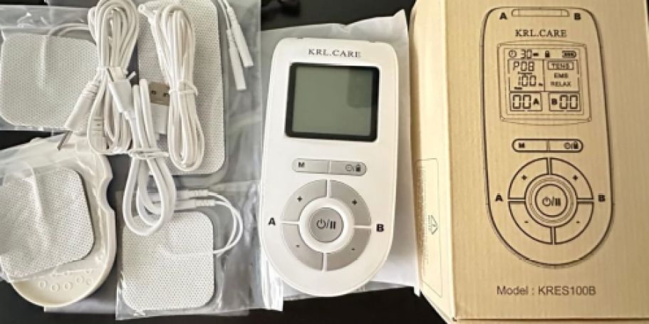 TENS Muscle Stimulator Only $13.67 on Amazon (Helps Relieve Muscle Pain!)