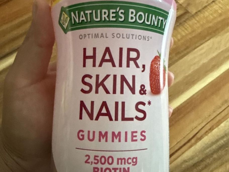 Nature’s Bounty Hair, Skin & Nails Gummies 80-Count Just $3.49 Shipped on Amazon (Reg. $8)