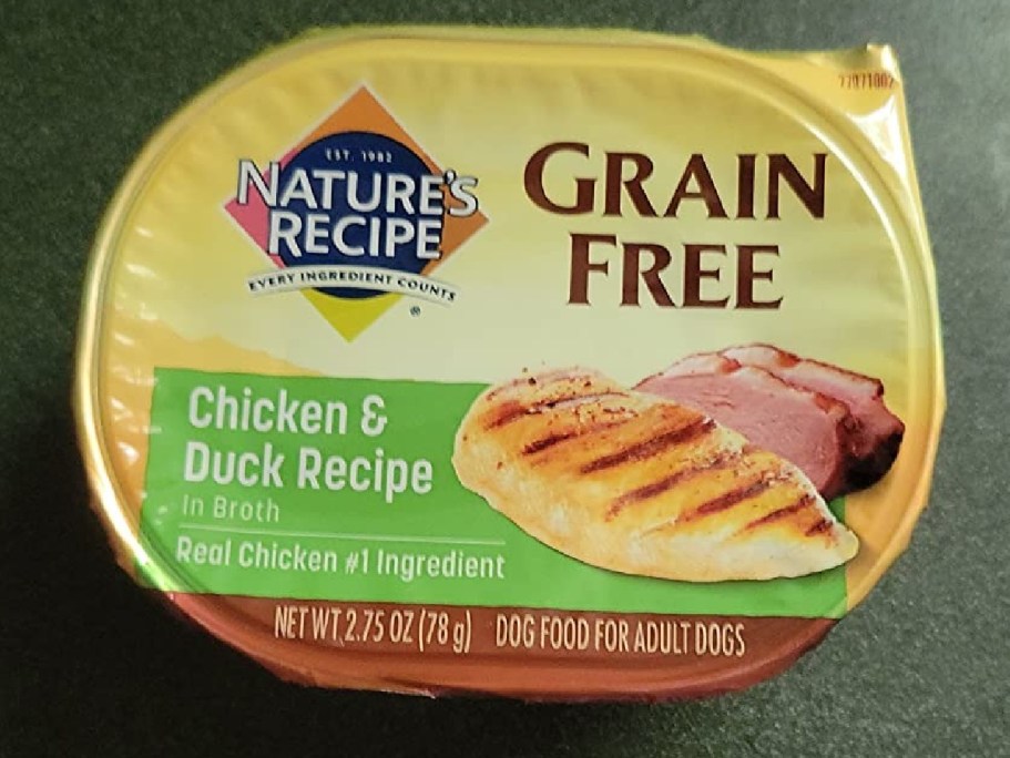 Nature’s Recipe Grain Free Wet Dog Food 12-Pack Just $5.74 Shipped on Amazon (Reg. $14)