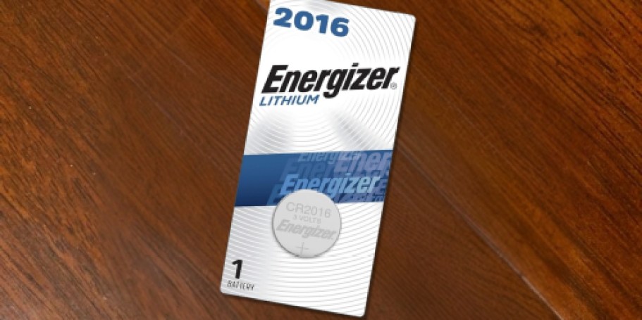 Up to 75% Off Energizer Batteries on Amazon | Lithium Battery Just 91¢ Shipped