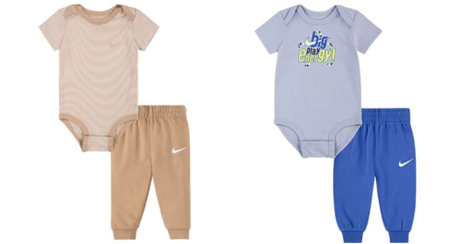 two nike baby boys sets