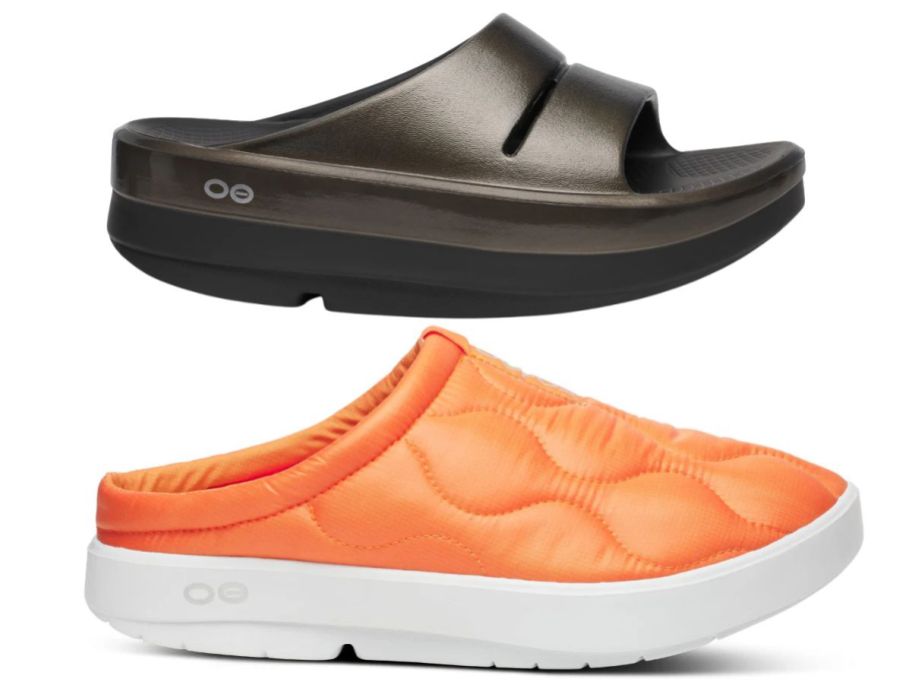 stock image of oofoo shoe