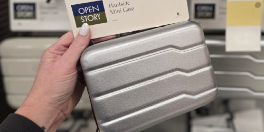 Viral Target Travel Accessories on Sale | Hardside Mini Case Just $10!
