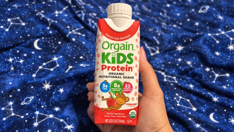 Orgain Organic Kids Protein Shakes 12-Pack Just $11.43 Shipped on Amazon (Reg. $23)
