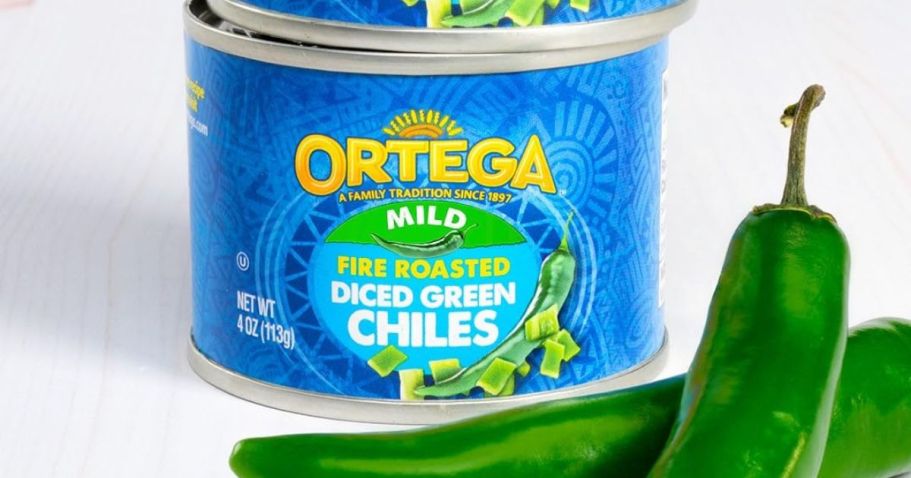 Ortega Fire Roasted Diced Green Chiles Can Only 95¢ Shipped on Amazon