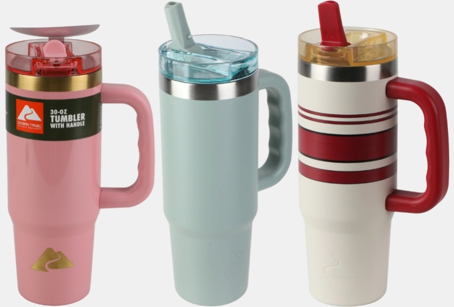 three 30oz ozark tumblers