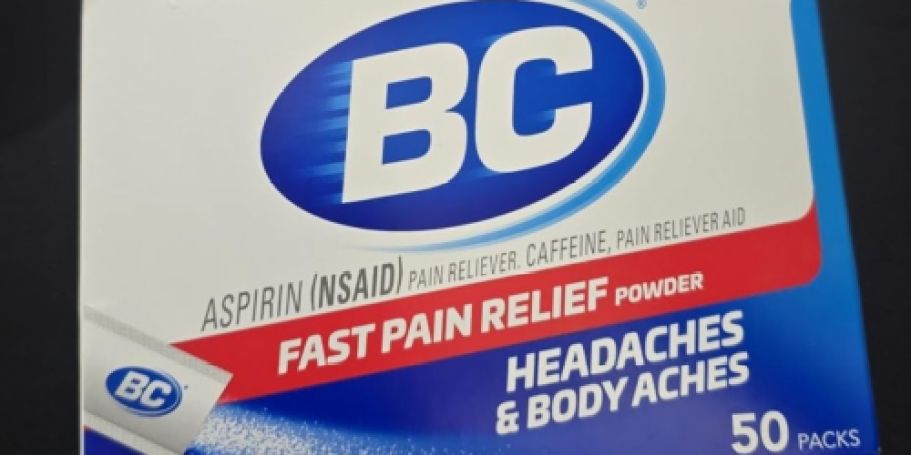 BC Powder Pain Reliever 50-Count Just $2 Shipped on Amazon (Reg. $8)