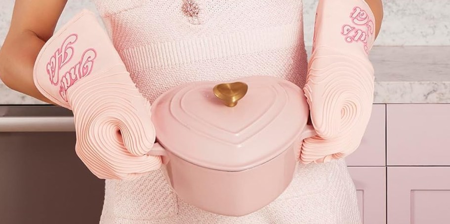 Paris Hilton Home Sale on Amazon | Heart Shaped Dutch Oven Only $27.99!