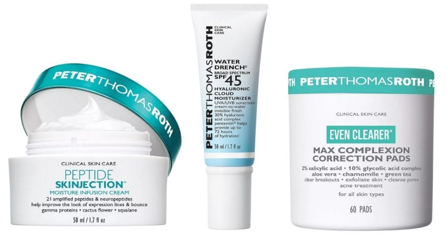 three peter thomas roth products