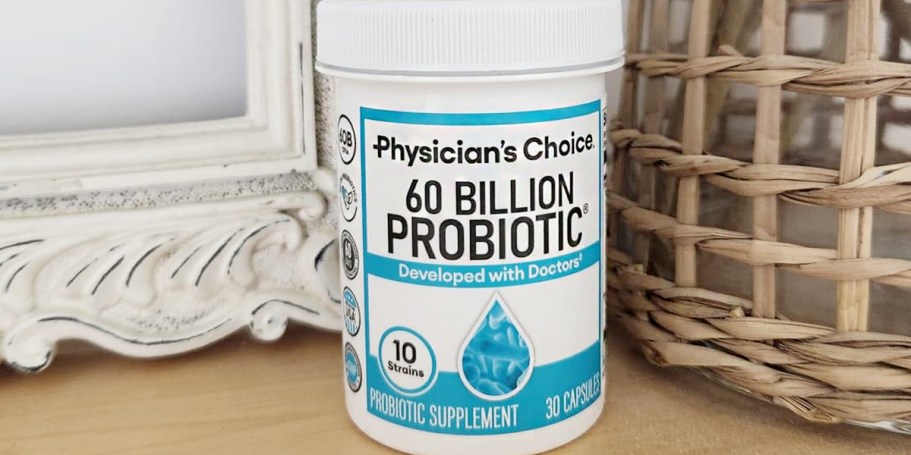 Physician’s Choice Probiotics 30-Count Only $11.98 Shipped on Amazon (Reg. $29)