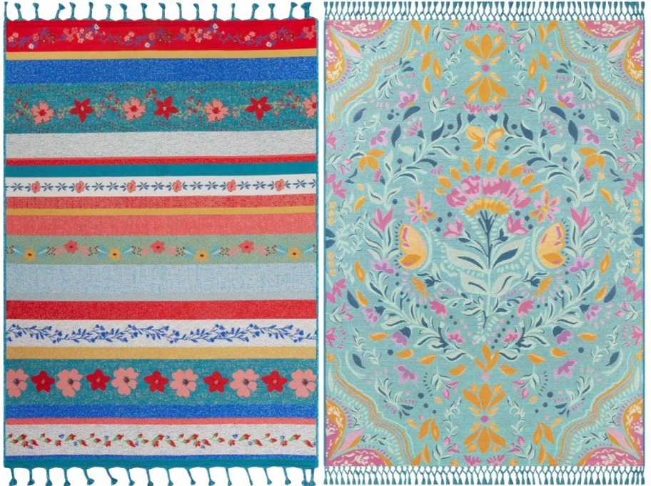 two pioneer woman outdoor rugs