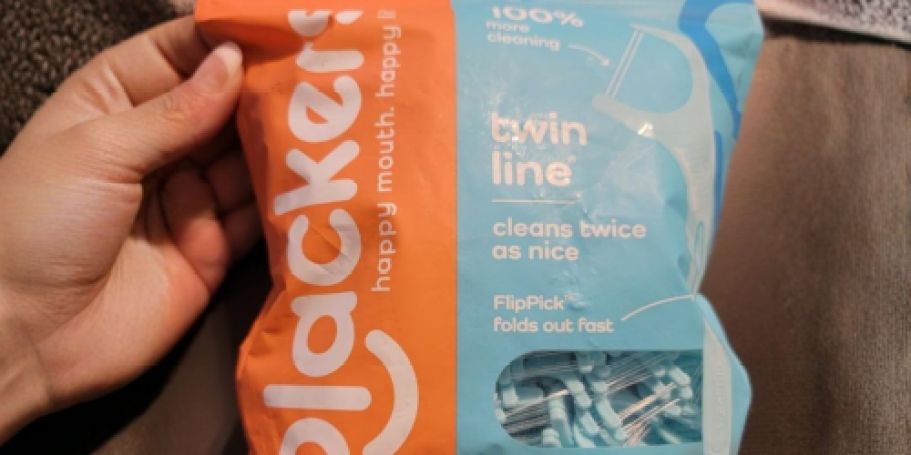 Plackers Floss Picks 300-Count Bag Only $5.51 Shipped + FREE Amazon Credit