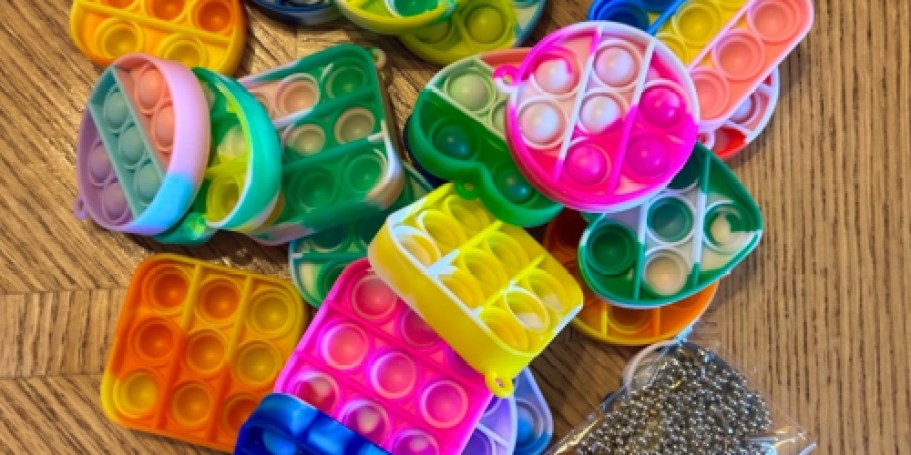 Pop-It Fidget Toys 24-Pack Just $3.49 on Amazon (Candy-Free Valentine’s Idea)