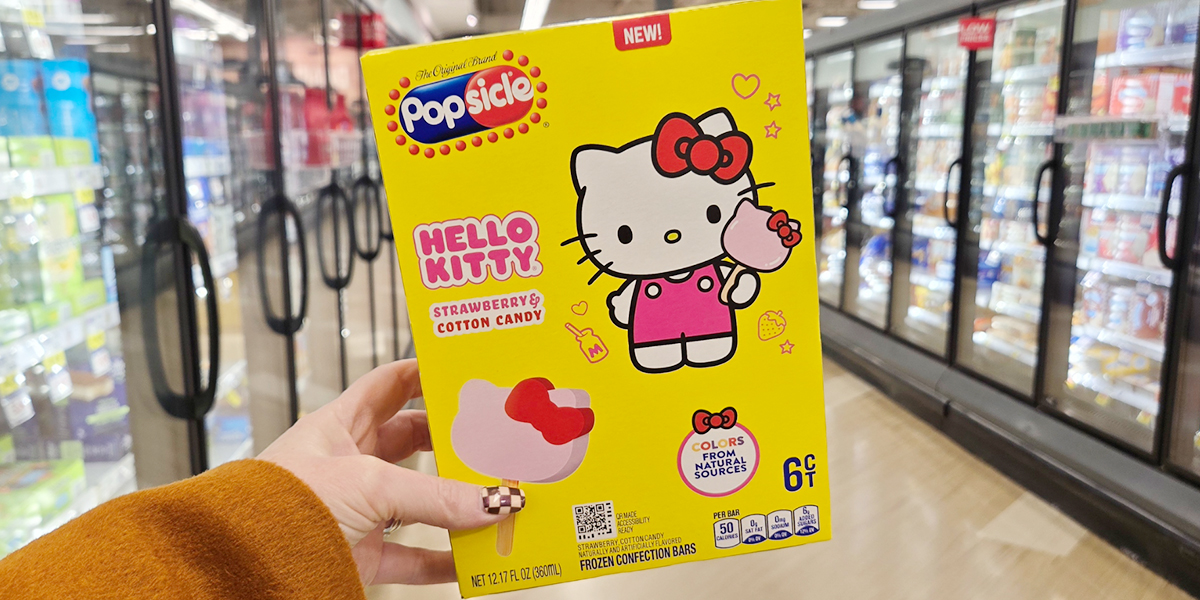 New Popsicle Bluey & Hello Kitty Frozen Treats Spotted at Kroger