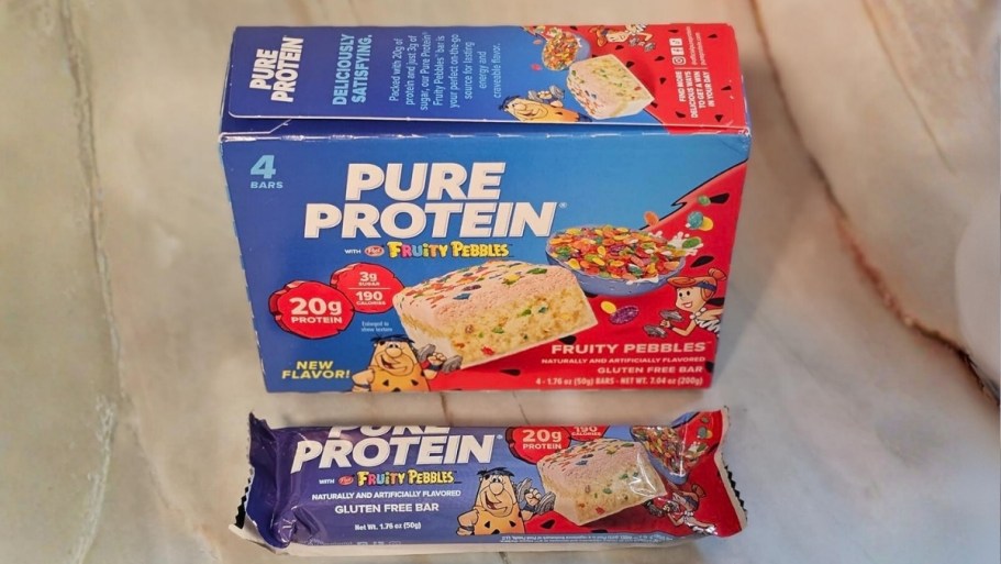 Fruity Pebbles Pure Protein Bars 4-Pack Only $4.72 Shipped on Amazon