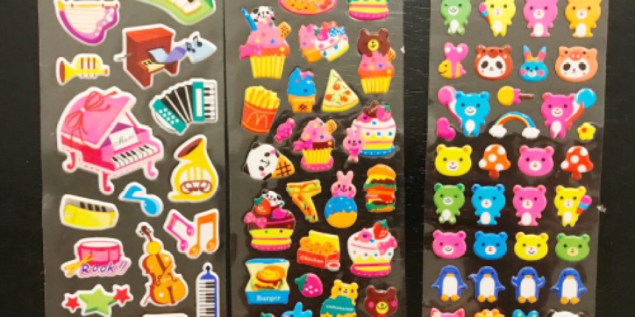 Smelly & Puffy Stickers from $7.98 on Amazon (Great for Teachers)