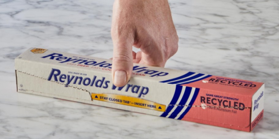 Reynolds Wrap Recycled Aluminum Foil 200-Foot Roll Only $6 Shipped on Amazon