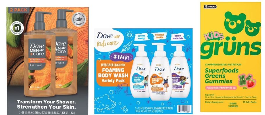 dove and gruns products