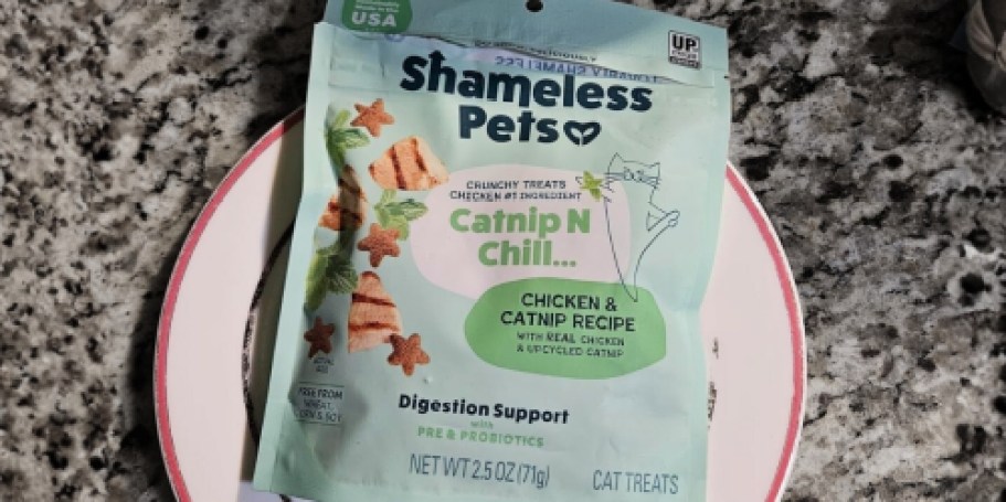 Shameless Pets Cat & Dog Treats from $1.39 Shipped on Amazon
