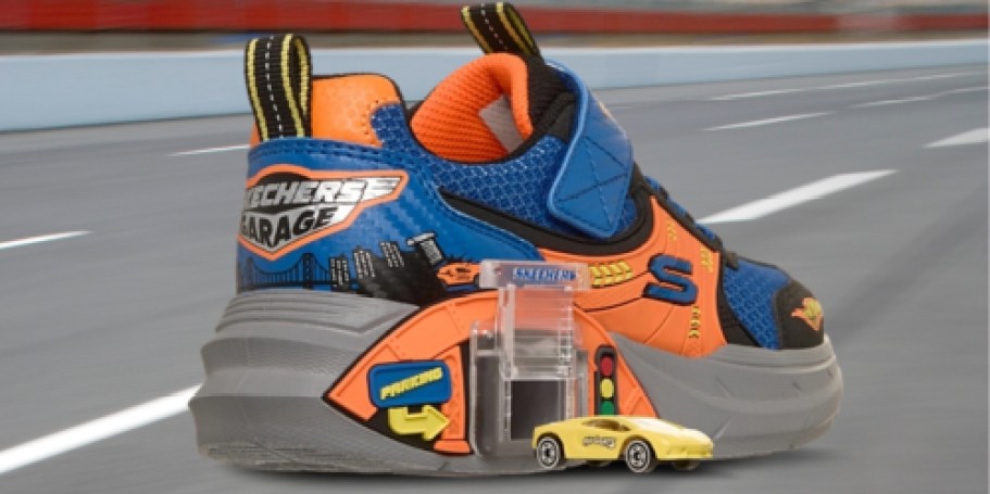 Skechers Garage Shoes for Kids Have Built-In Mini Car Storage (+ 2 Cars Included)