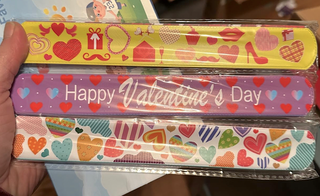 Valentine’s Day Slap Bracelets 36-Pack Only $4.79 on Amazon