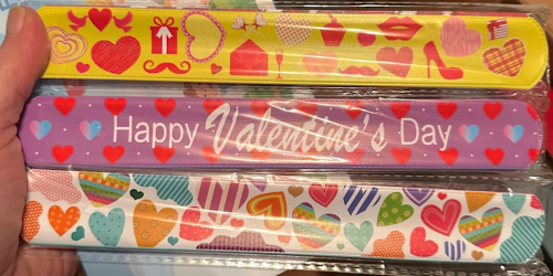 Valentine’s Day Slap Bracelets 36-Pack Only $4.79 on Amazon