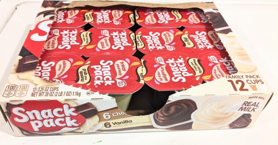 Snack Pack Pudding 12-Count Pack Only $2.78 Shipped on Amazon (Just 23¢ Per Pudding)