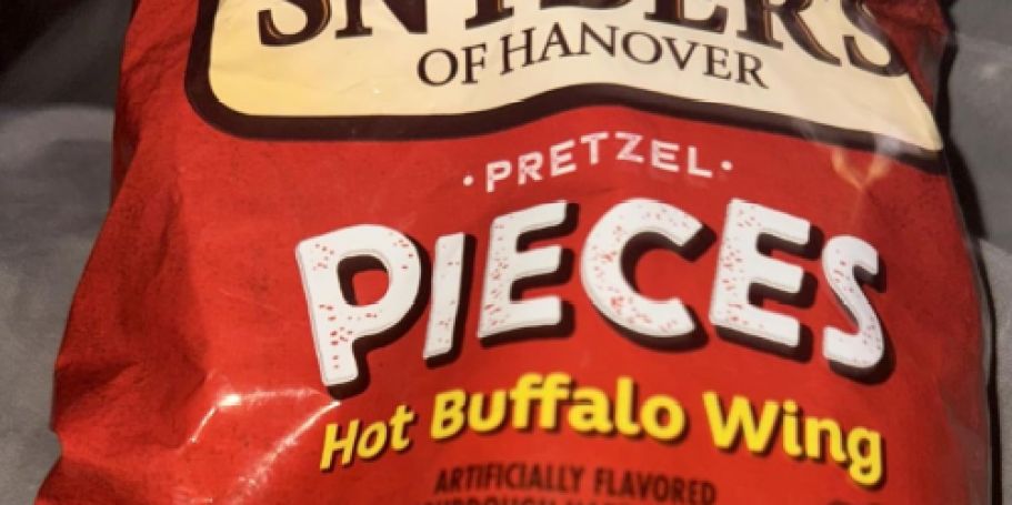 Snyder’s Hot Buffalo Wing Pretzel Pieces Just $2.70 Shipped on Amazon