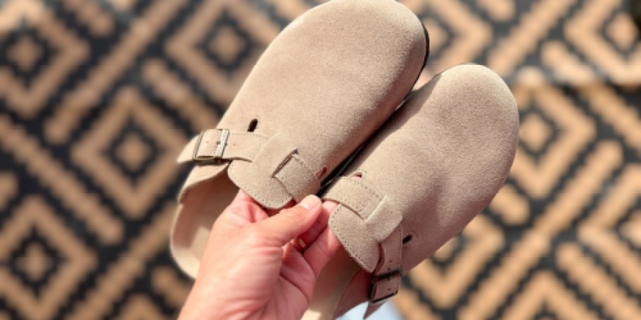 Kohl’s Suede Clogs from $26.99 (Reg. $50) – Get the Birkenstock Look for Less