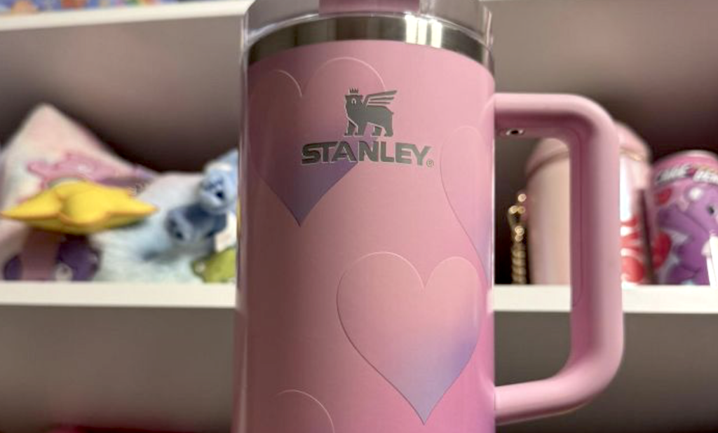 Stanley heart tumbler