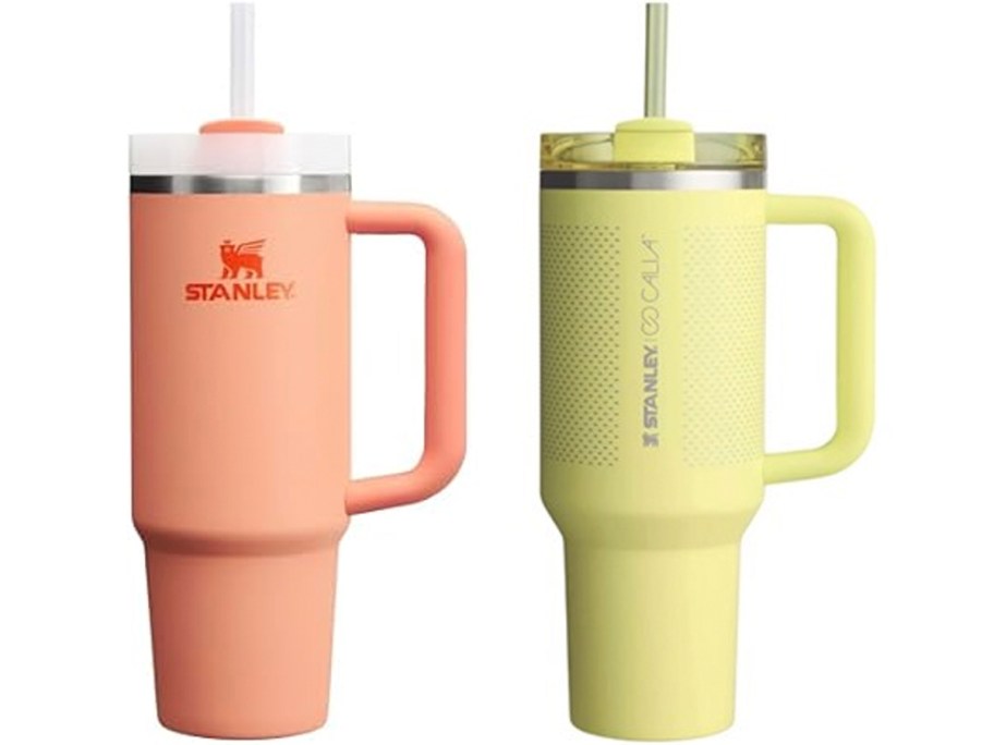 orange and stanley tumblers