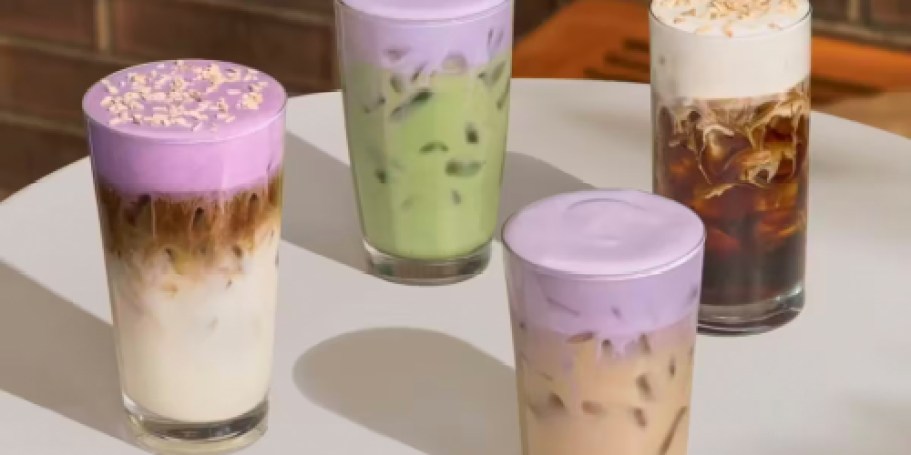 NEW Starbucks Spring Menu Available Now (Includes New Ube Drinks and the Return of Lavender)