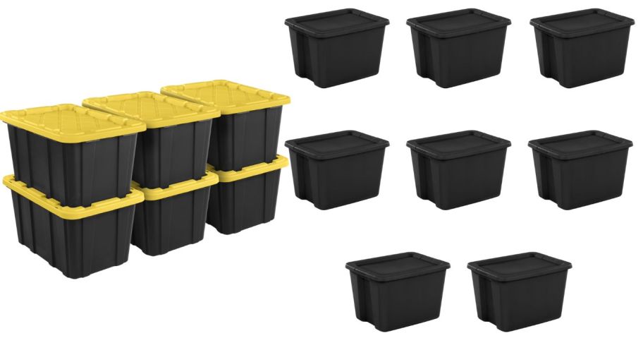 three sterilite storage sets