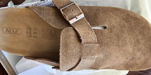 Suede Footbed Clogs Just $21.99 Shipped on Amazon (Reg. $40) | Birks Look for Less!