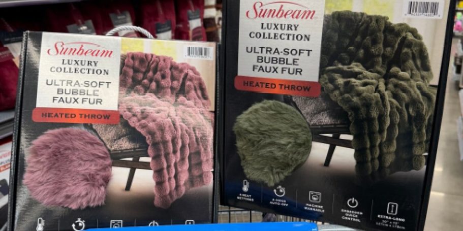 Walmart Finally Restocked the Anthro-Looking Heated Blankets!