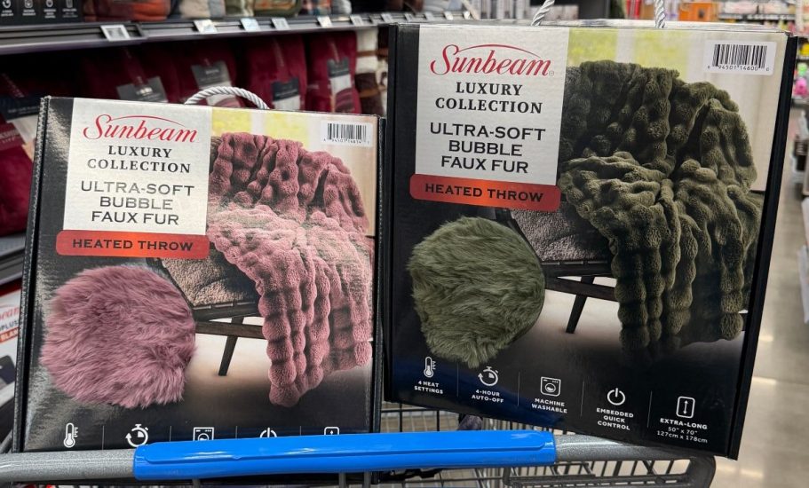 Walmart Finally Restocked the Anthro-Looking Heated Blankets!