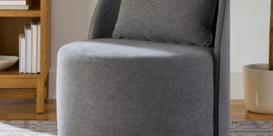 Modern Arch Swivel Accent Chair Just $112 Shipped on Walmart.com (Reg. $224)