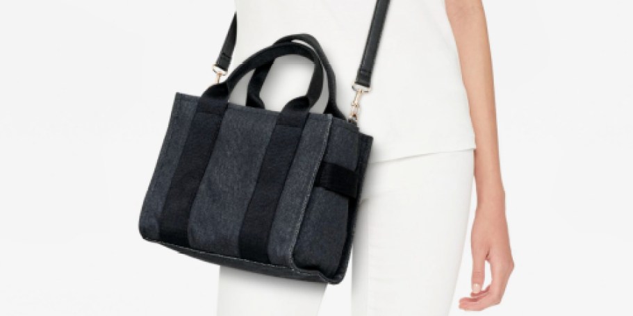 This Boxy Tote Bag Has Marc Jacobs Vibes But Costs $150 Less