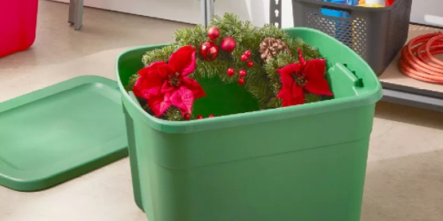 Target Storage Sale | Christmas Totes from $4.90