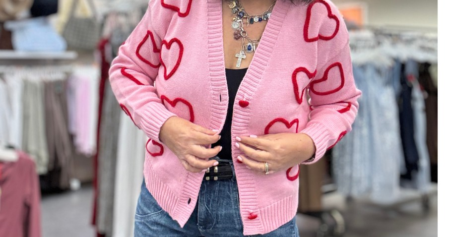 NEW Target Valentine’s Day Women’s Sweaters, Shirts, & More
