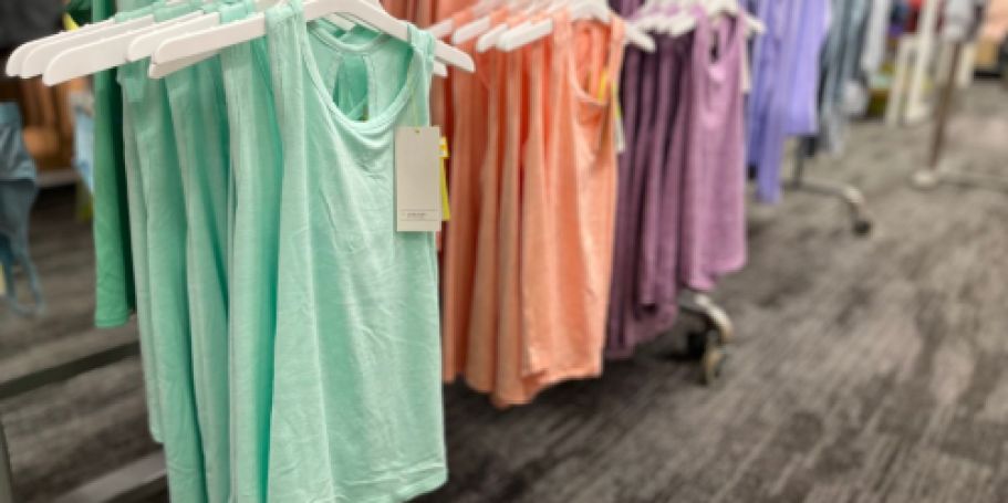 Score 30% Off Target Women’s Activewear | Tops & Tanks Only $10.50