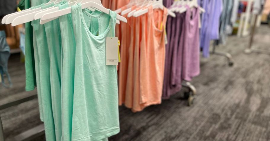 Score 30% Off Target Women’s Activewear | Tops & Tanks Only $10.50