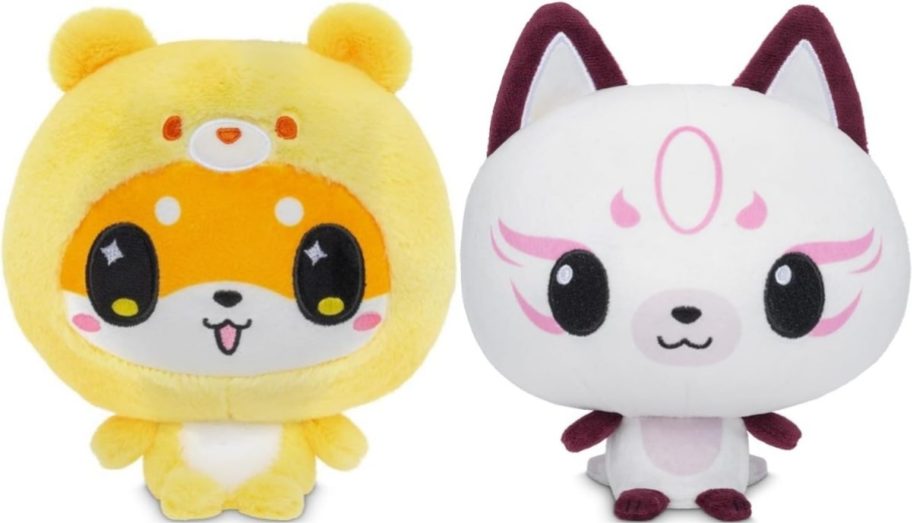 a fox and a shiba inu teeturtle