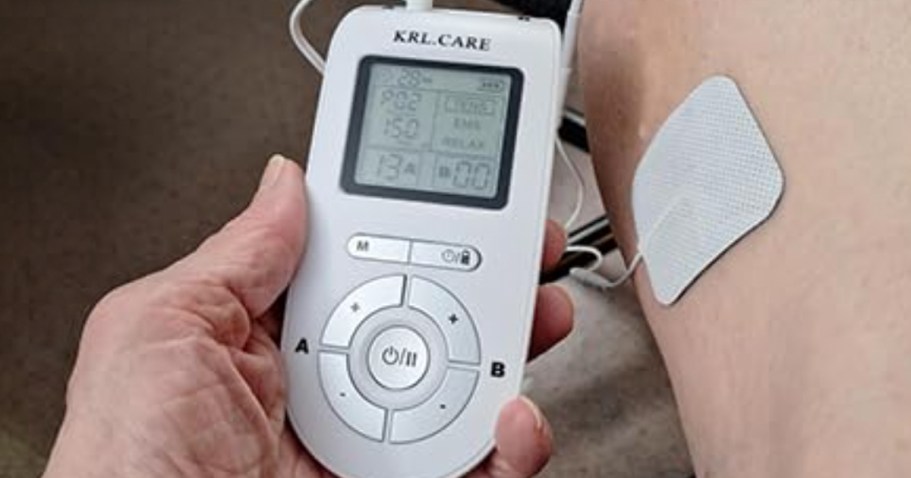 TENS Muscle Stimulator Only $13.67 on Amazon (Helps Relieve Muscle Pain!)